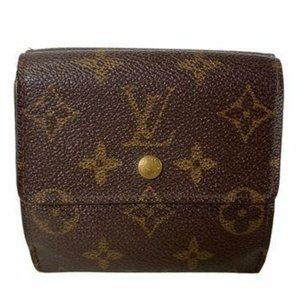 Authentic Louis Vuitton Wallet Portefeiulle Elise Trifold Monogram LV Vintage